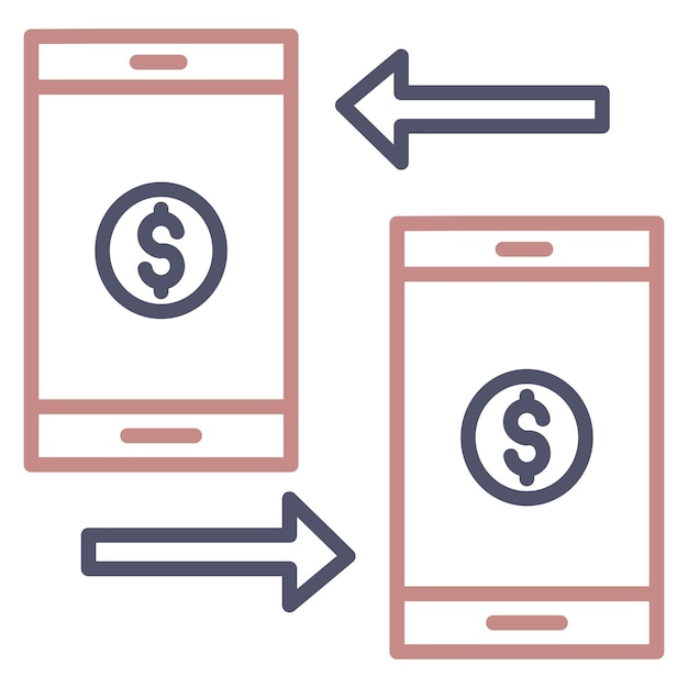 Icono de transferencia de dinero