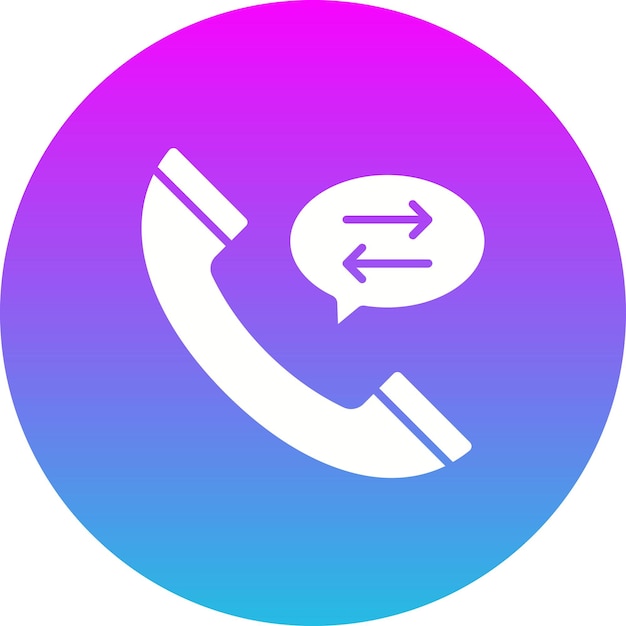 Icono de transferencia de llamadas