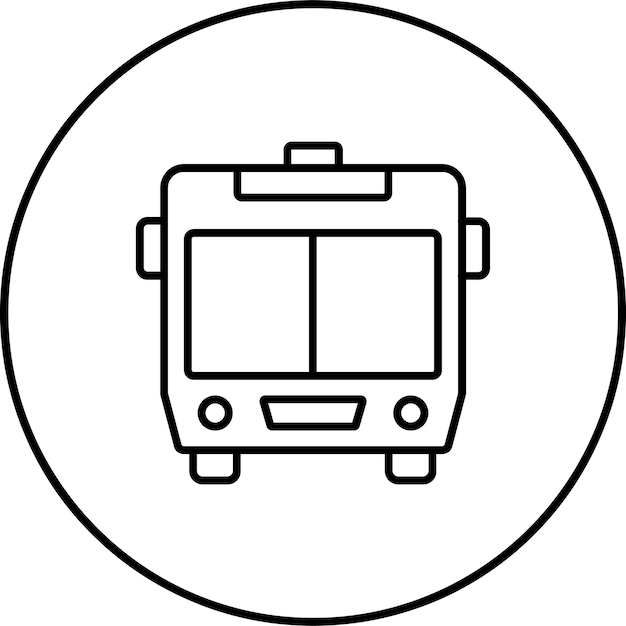 Icono de transporte público