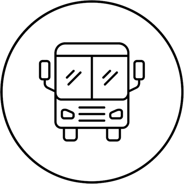 Icono de transporte público