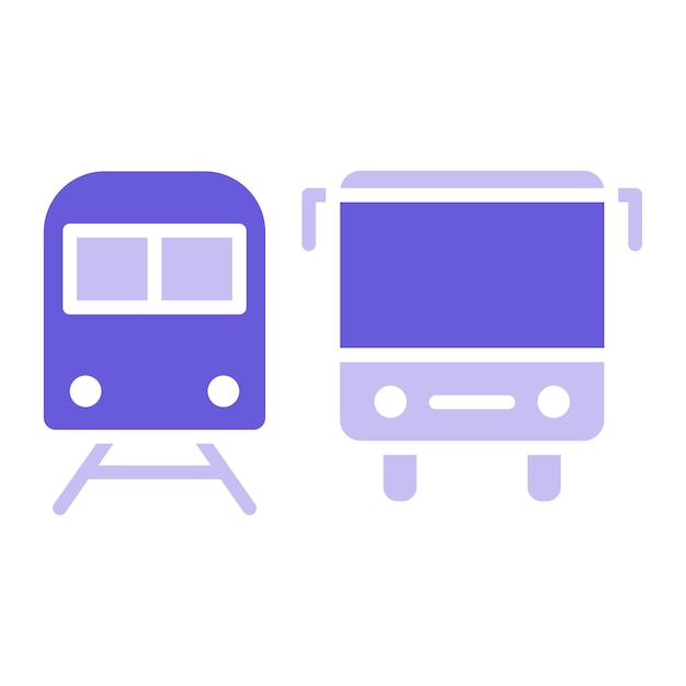 Icono de transporte público