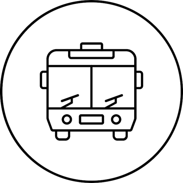 Icono de transporte público