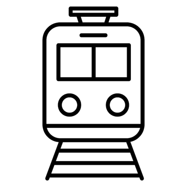 Icono de tranvía