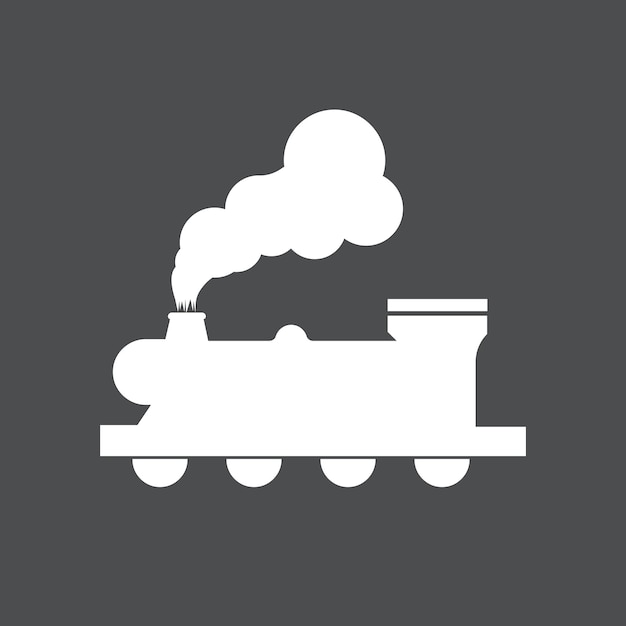 Vector icono de tren