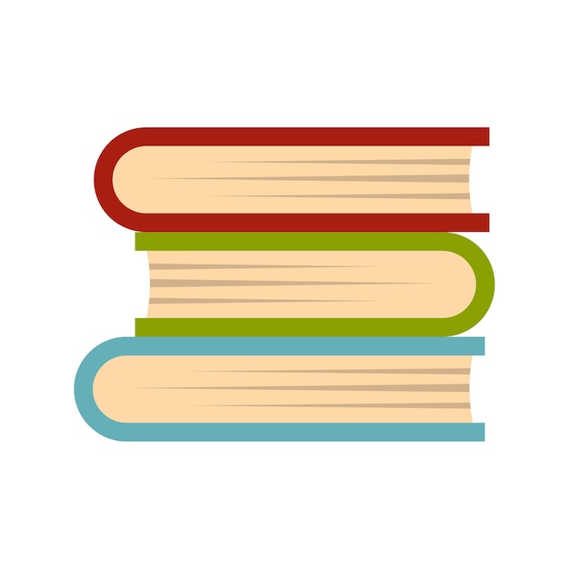 Icono de tres tutoriales aislado en la ilustración de vector de fondo blanco