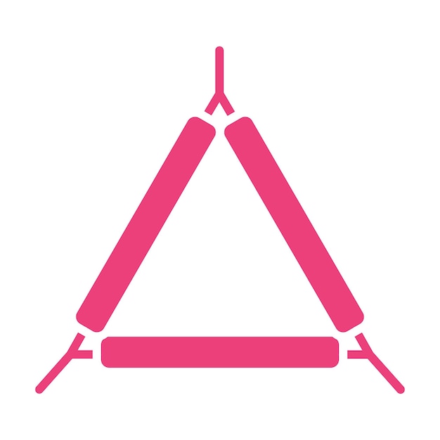 Icono del triángulo de arcilla