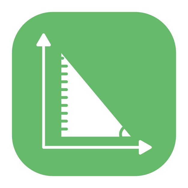 Icono de triángulo de geometría