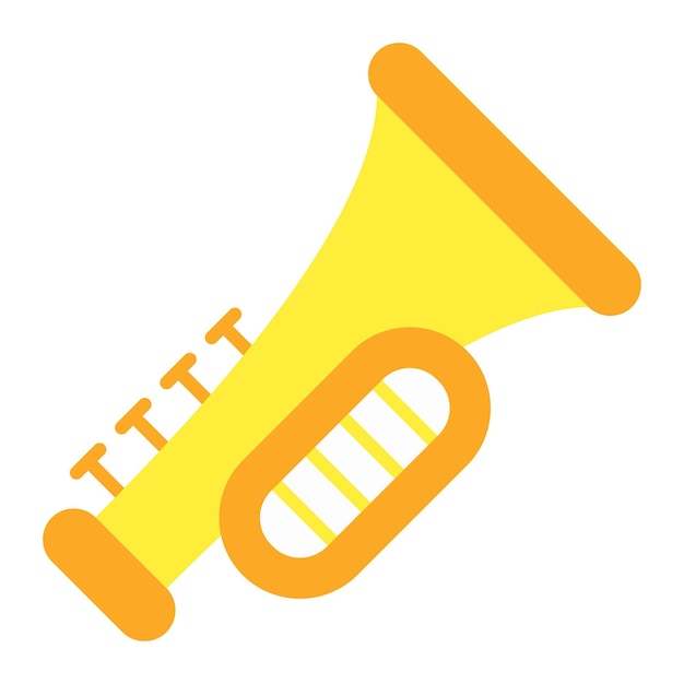 Vector el icono de la trompeta
