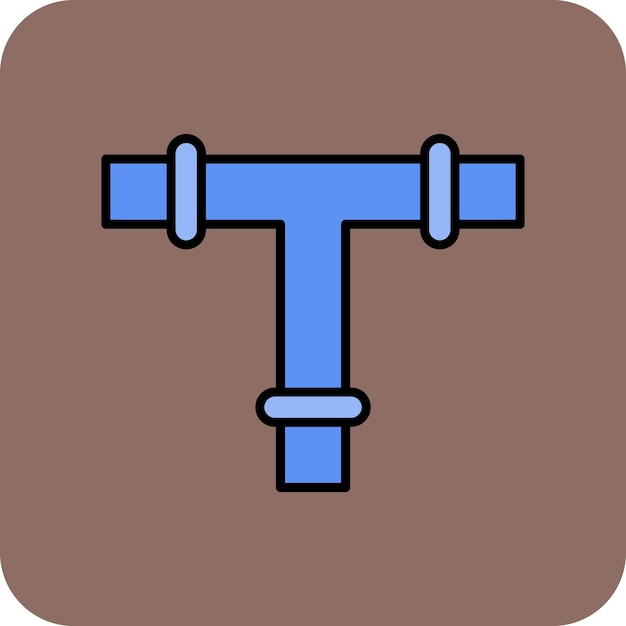 Icono de la tubería de plástico