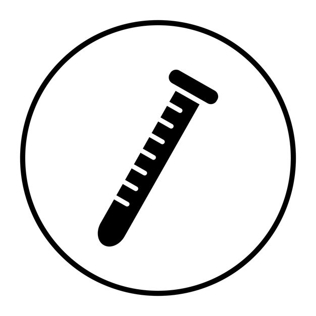 Icono del tubo de ensayo