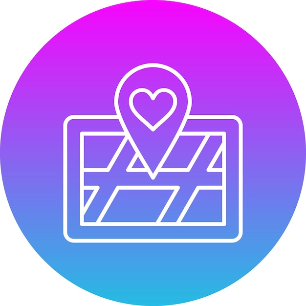 Icono de la ubicación de la boda