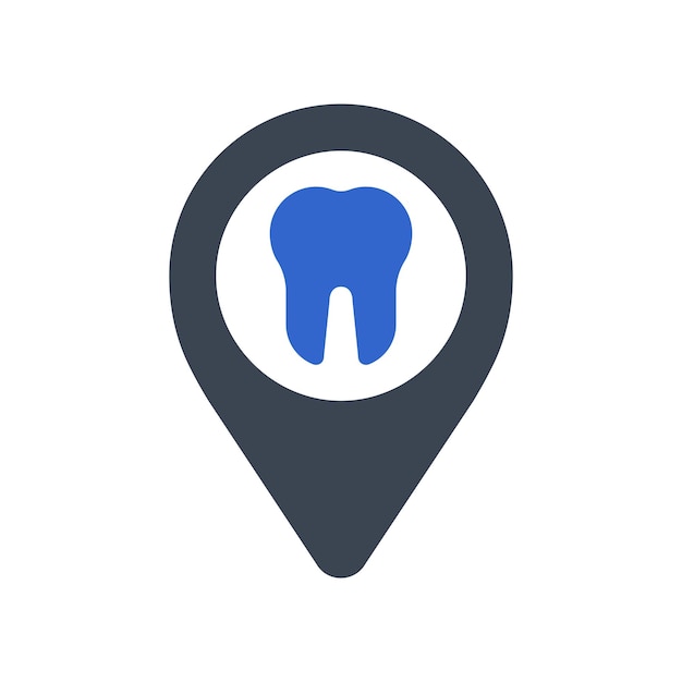 Ícono de ubicación del dentista