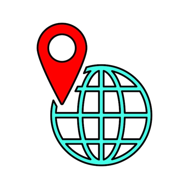 Icono de ubicación global