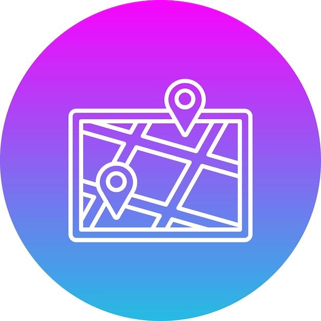Icono de ubicación en el mapa