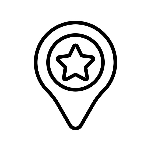 Ícono de ubicación del marcador