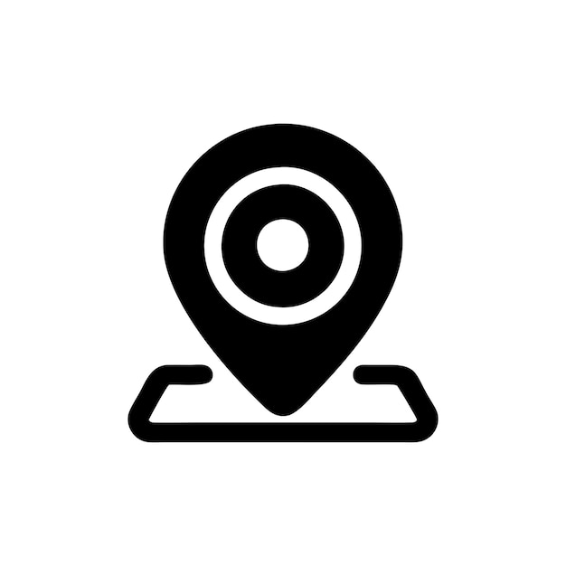 icono de ubicación del pin