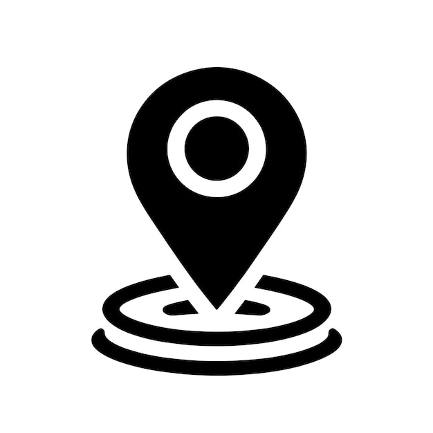 icono de ubicación del pin