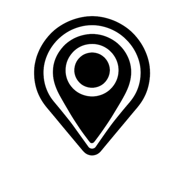 icono de ubicación del pin