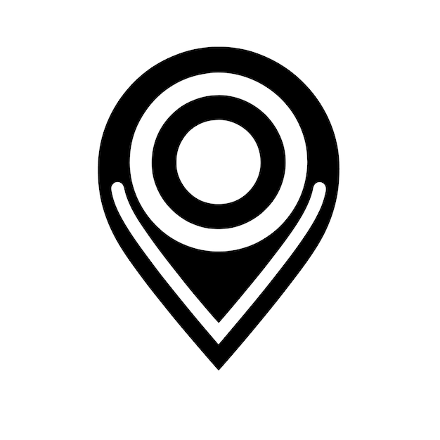 icono de ubicación del pin