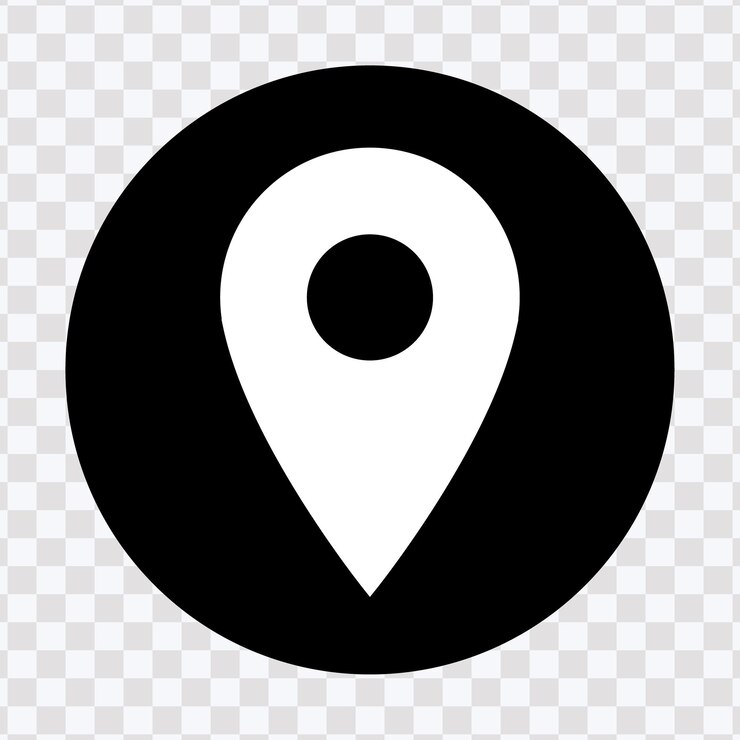 Ícono de ubicación versátil Ideal para diseños web y de aplicaciones indicadores de ubicación precisos