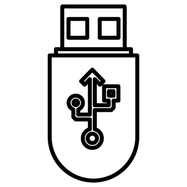 El icono de USB