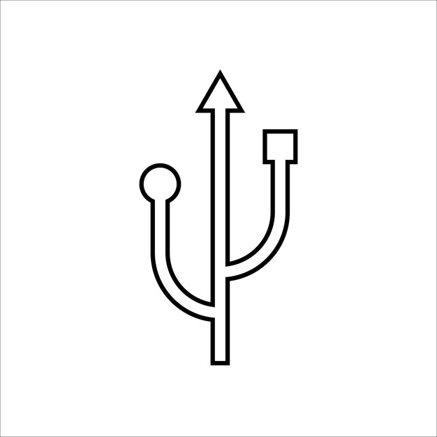 El icono de USB