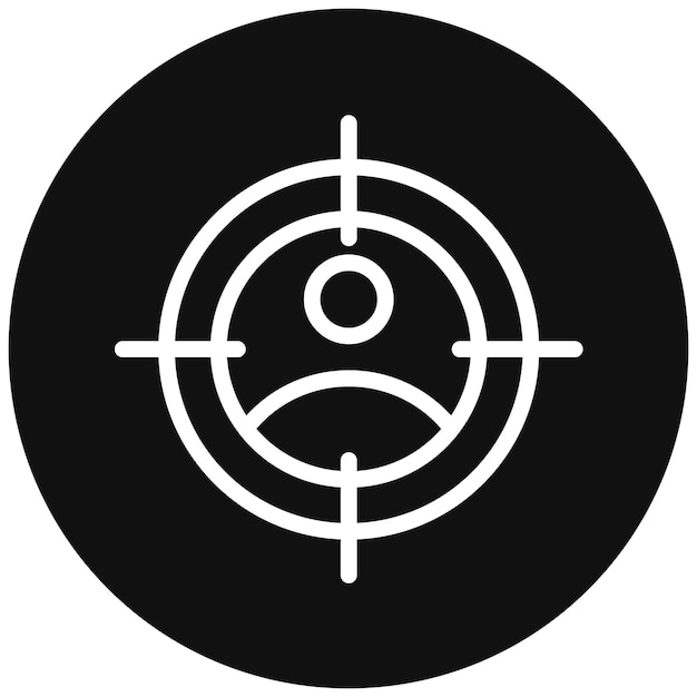 Ícono del usuario objetivo