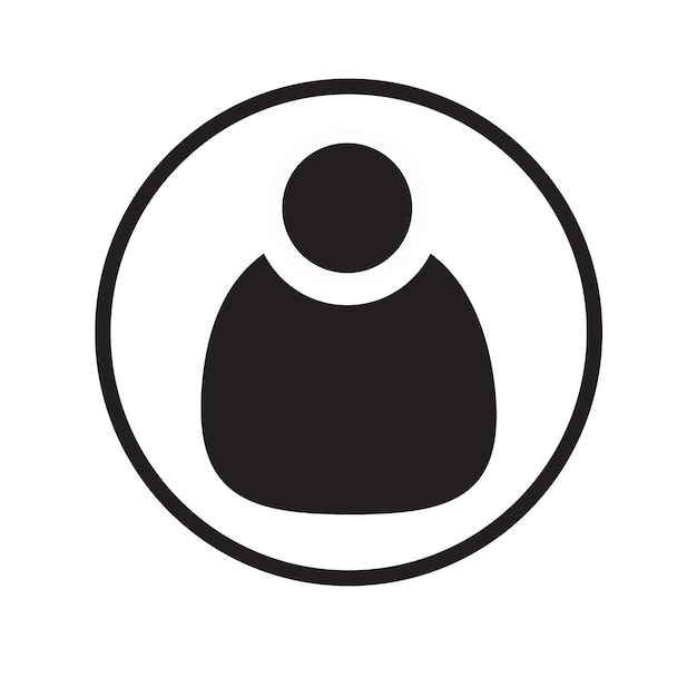 Ícono de usuario Símbolo de usuario Signo de usuario Pictograma de usuario Avatar de usuario
