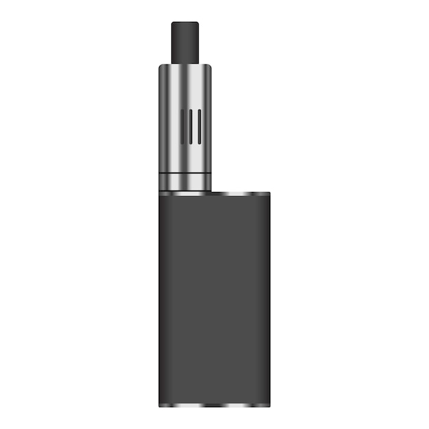 Icono de vape eléctrico Ilustración realista del icono de vector de vape eléctrico para diseño web
