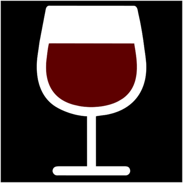 icono de vaso de vino