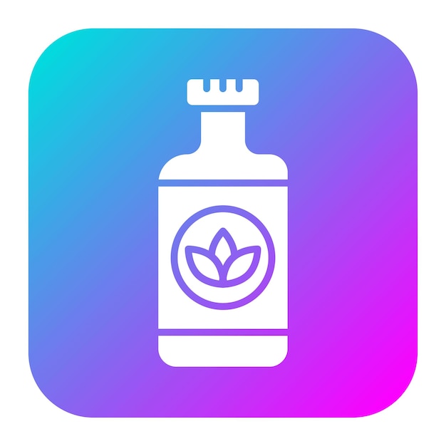 Vector el icono del vector de aceite se puede utilizar para el conjunto de iconos de cuidado de la piel