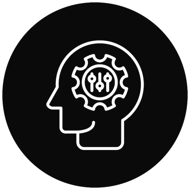 El icono del vector de adaptabilidad se puede utilizar para el conjunto de iconos del plan de acción