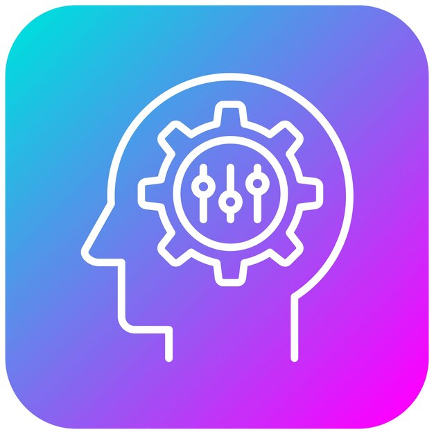 El icono del vector de adaptabilidad se puede utilizar para el conjunto de iconos de valores básicos