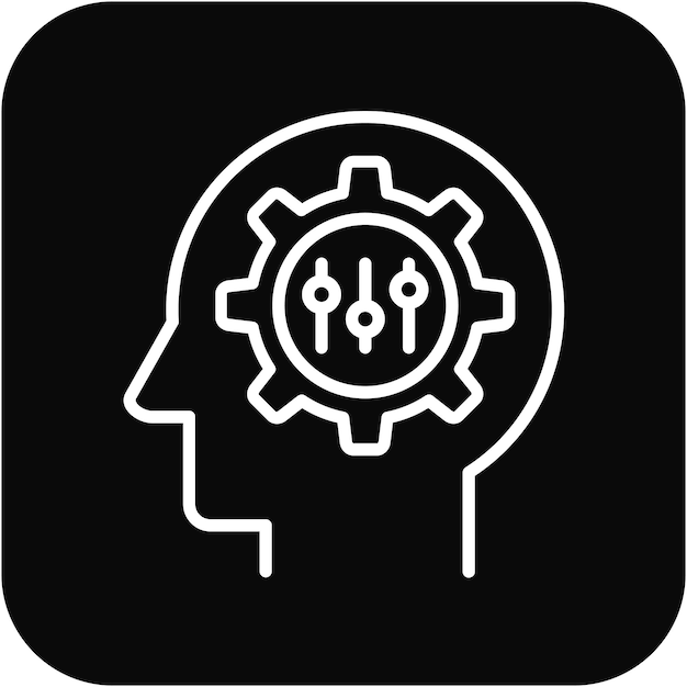 El icono del vector de adaptabilidad se puede utilizar para el conjunto de iconos de valores básicos