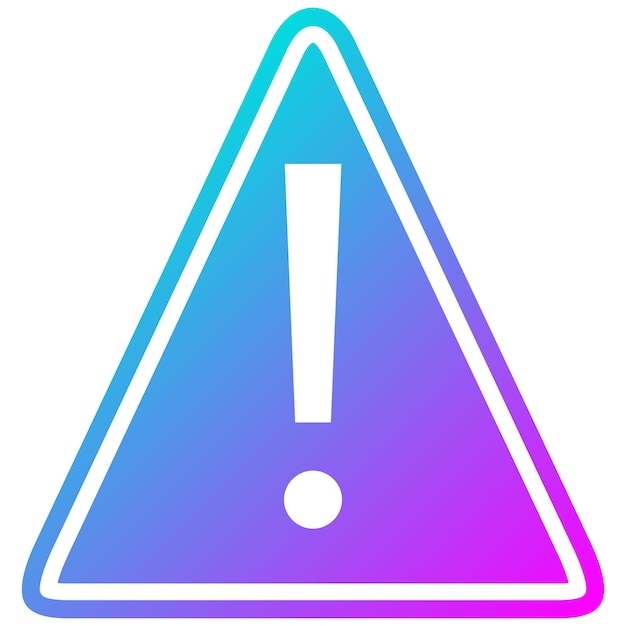 El icono del vector de advertencia de peligro puede utilizarse para el conjunto de iconos de gestión de riesgos