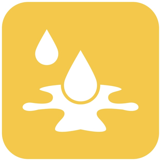 El icono del vector de agua se puede utilizar para el conjunto de iconos de fabricación