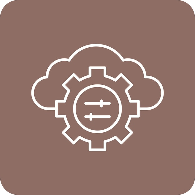 El icono del vector de ajuste de datos se puede utilizar para el conjunto de iconos de análisis de datos