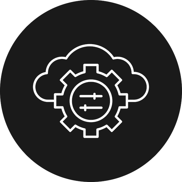 El icono del vector de ajuste de datos se puede utilizar para el conjunto de iconos de análisis de datos