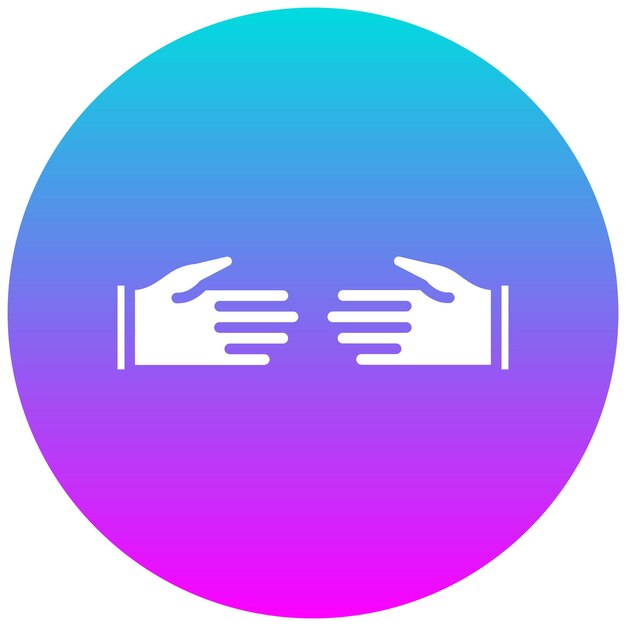 El icono del vector de alcance se puede utilizar para el conjunto de iconos de contacto con nosotros