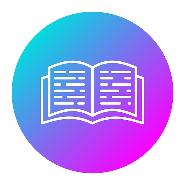 El icono del vector de almacenamiento de libros se puede usar para el conjunto de iconos de documentos y archivos