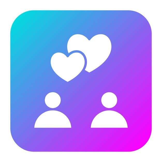 El icono de vector amigable se puede usar para el conjunto de iconos de habilidades de vida