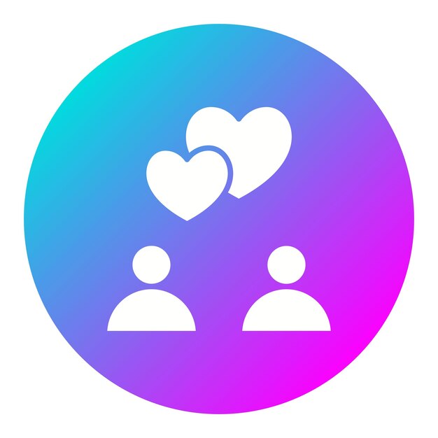 El icono de vector amigable se puede usar para el conjunto de iconos de habilidades de vida