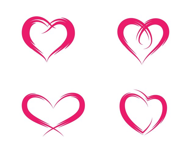 Icono de Vector de amor de belleza