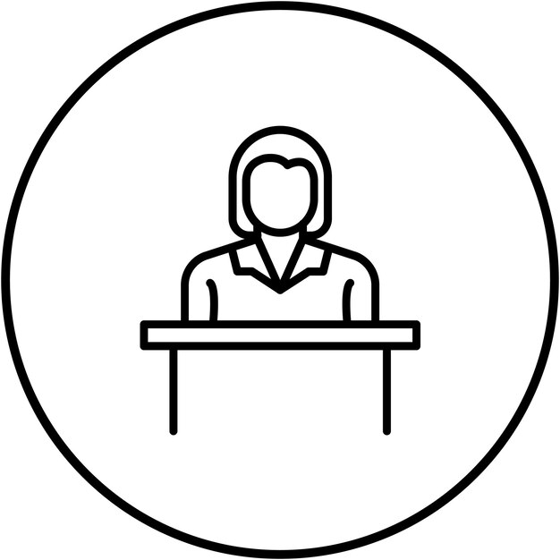 El icono del vector de anclaje de la mujer se puede utilizar para el conjunto de iconos de limpieza