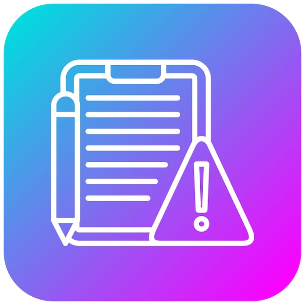 El icono del vector de apetito de riesgo se puede utilizar para el conjunto de iconos de gestión de riesgos