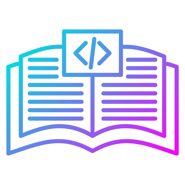 Vector el icono del vector aprender a codificar se puede usar para el conjunto de iconos sin código
