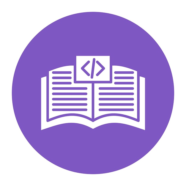 El icono del vector Aprender a codificar se puede usar para el conjunto de iconos sin código