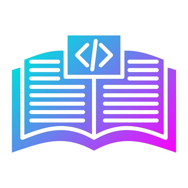 El icono del vector Aprender a codificar se puede usar para el conjunto de iconos sin código