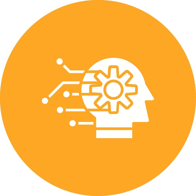 El icono del vector de aprendizaje automático se puede utilizar para el conjunto de iconos de análisis de datos