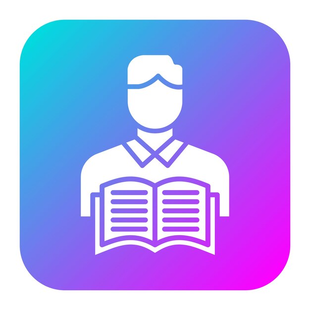El icono del vector de aprendizaje se puede utilizar para el conjunto de iconos de formación empresarial